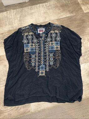Johnny Was Fianna challis blouse